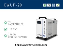 Portable water chiller CWUP-20 for ultrafast laser